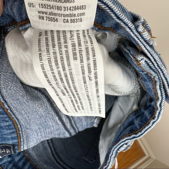 Abercrombie & Fitch Simone High Rise Slim Jeans - Picture 10 of 11